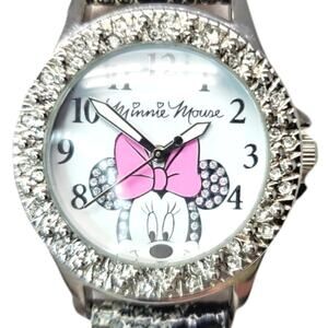 Disney Minnie Mouse Watch with Rhinestones